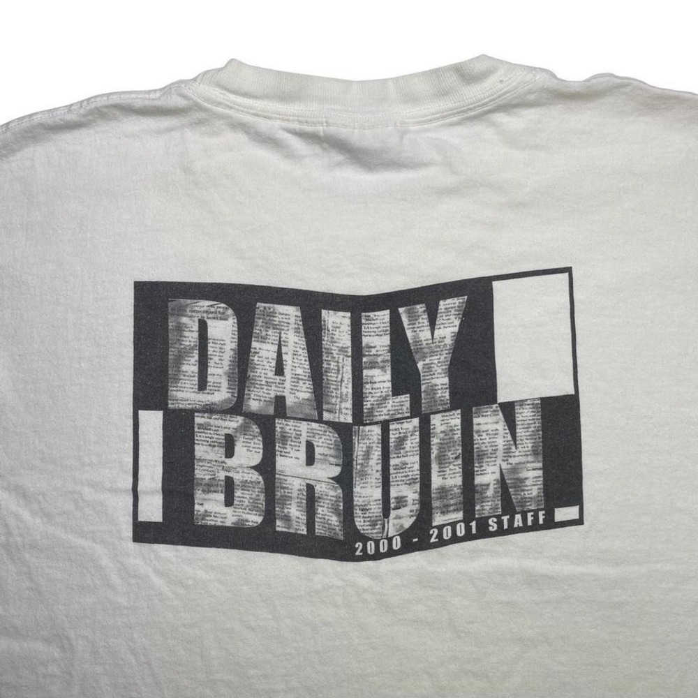 Vintage 2000s UCLA Bruins x Daily Bruin newspaper shirt